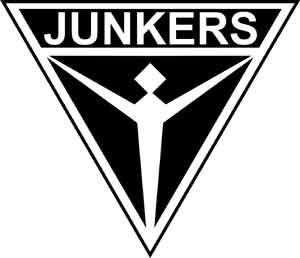 JUNKERS ユンカースの戦闘機のロゴ