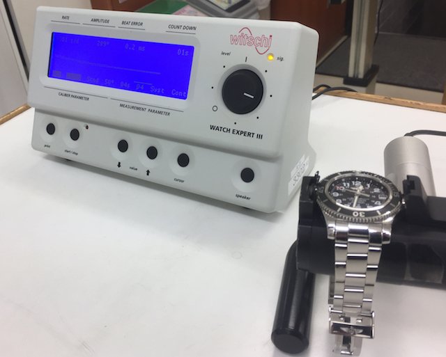機械式時計の日差は平均値などを測る精度計測機