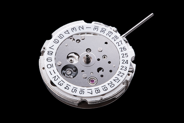 ダニエルウェリントンの機械式時計のムーブメントMiyota8215